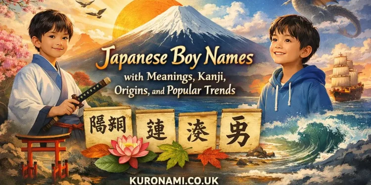 Japanese Boy Names