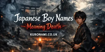 Japanese Boy Names Meaning Death