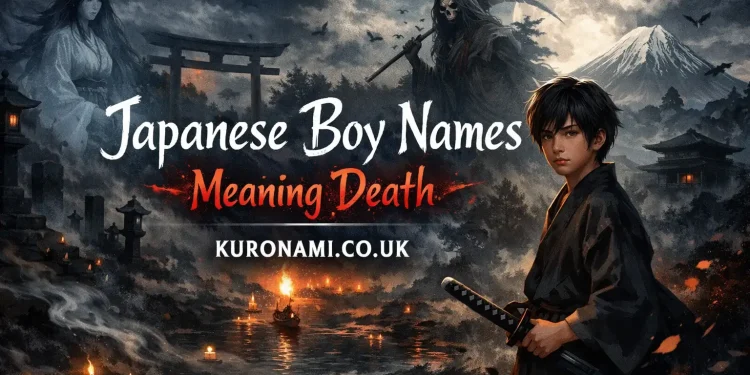 Japanese Boy Names Meaning Death