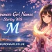 Japanese Girl Names Starting With M