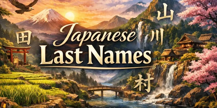 Japanese Last Names