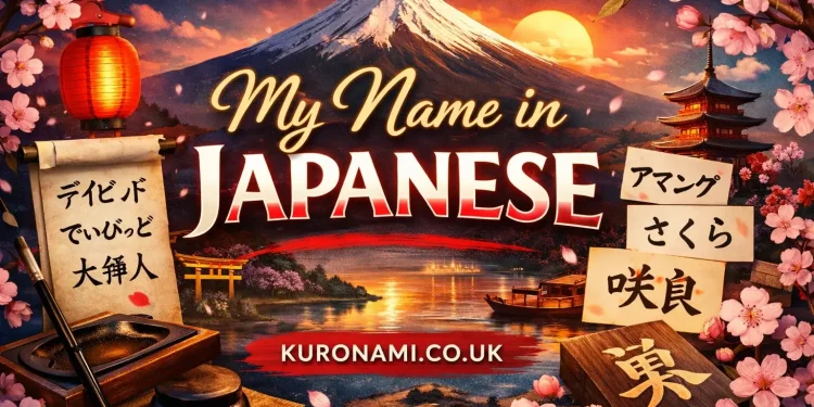 My Name in Japanese