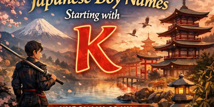 Japanese Boy Names Starting with K