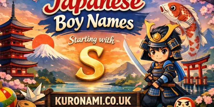 Japanese Boy Names Starting with S