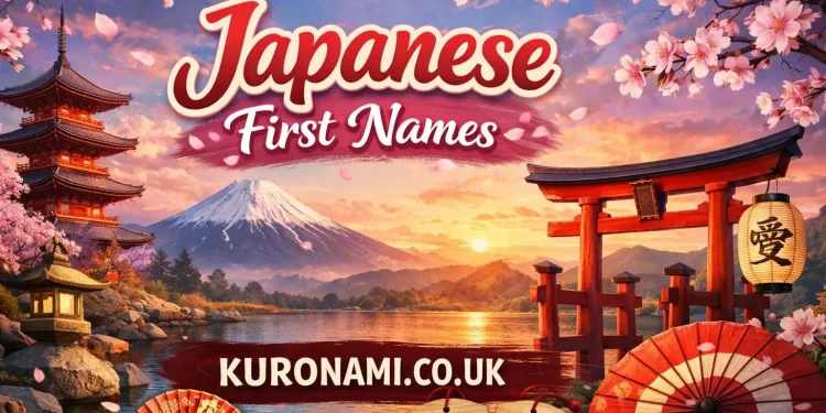 Japanese First Names