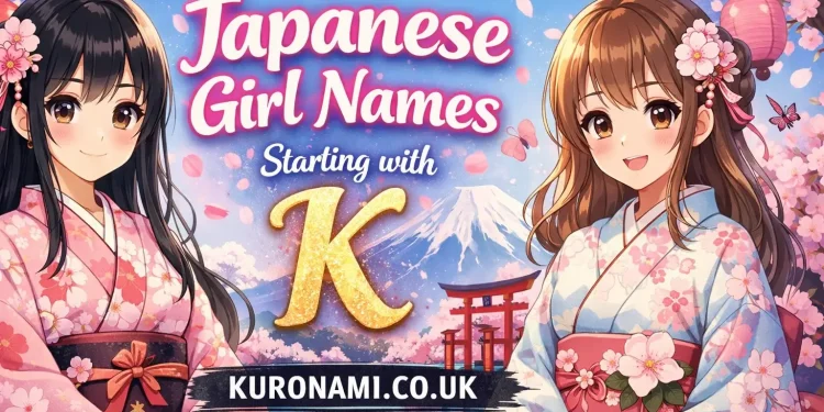 Japanese Girl Names Starting with K