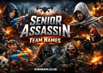 Senior Assassin Team Names