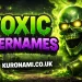 Toxic Usernames